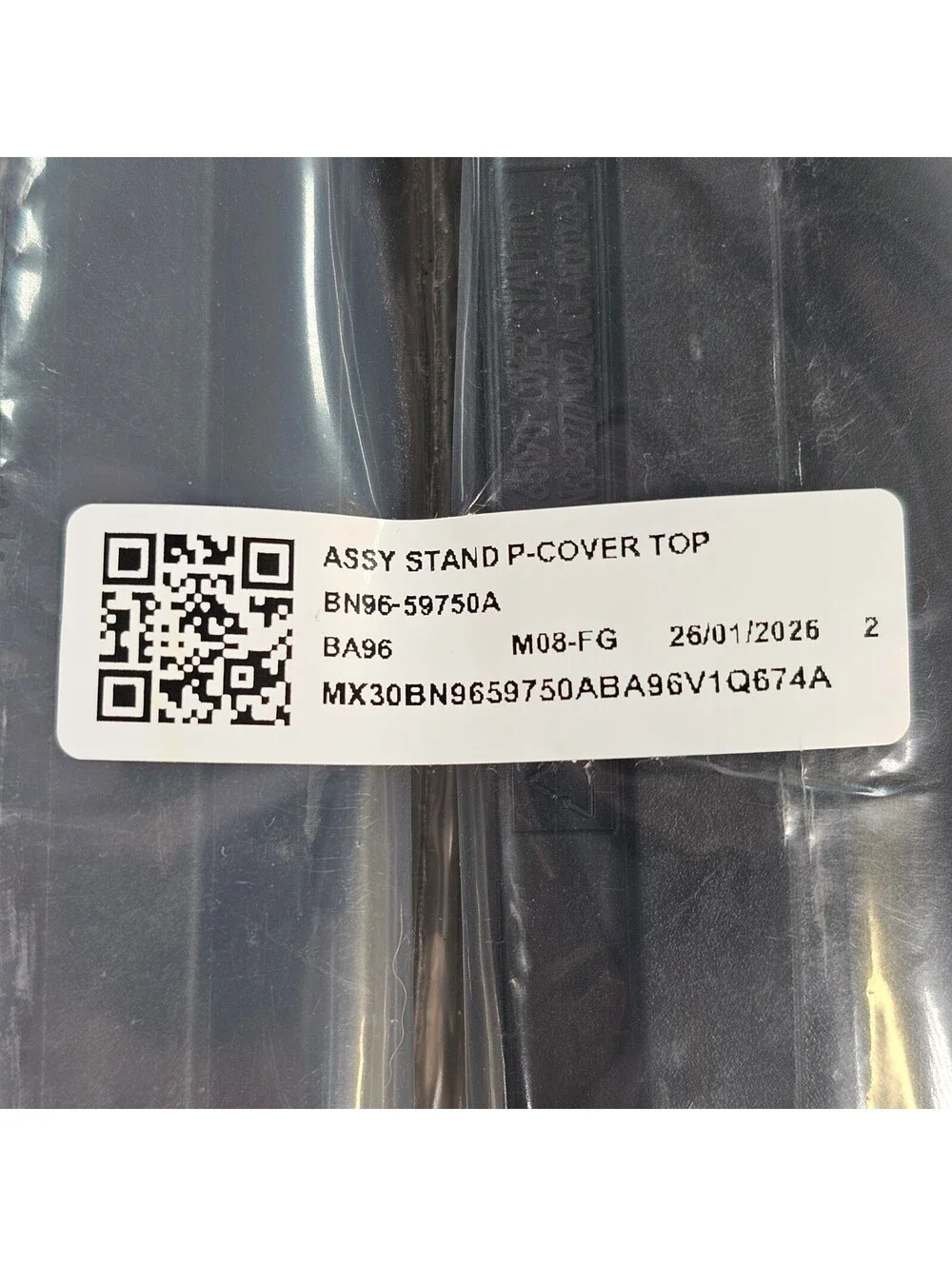 Samsung ASSY STAND P-COVER TOP BN96-59750A Black Replacement Part New